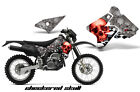 Dirt Bike Shroud Graphics Kit Decal For Suzuki DRZ 400 SM 00-23 CHKRDSKL R S