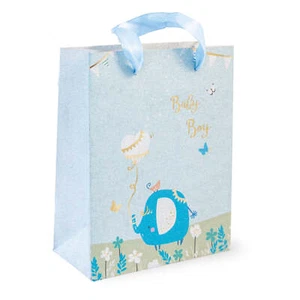 Baby Elephant Gift Bags and Handmade Cards (Sold Separately) - Picture 1 of 13