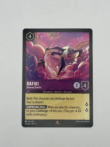 Disney Lorcana Shimmering Skies Rafiki Chamán Duelista 55/204 Sin Lámina - Imagen 1 de 2