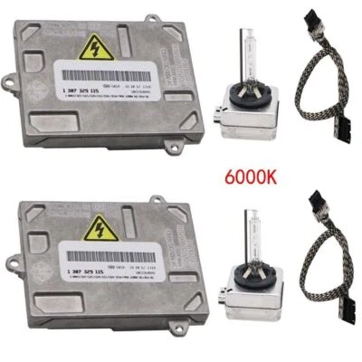 set2 For 06-11 Cadillac DTS Xenon Ballast Headlight Control+D1S Bulb 1307329115 - Image 1 of 4