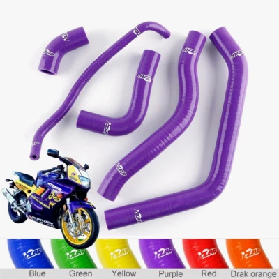 KIT MANGUERA RADIADOR SILICONA PÚRPURA PARA HONDA CBR600F3 CBR600 F3 95 96 97 98 ZAP Foto 1 de 4