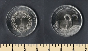 Turkey 1 lira 2015 - Picture 1 of 1