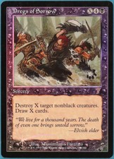 Dregs of Sorrow FOIL 7th Edition PLD Black Rare MAGIC CARD (ID# 246241) ABUGames