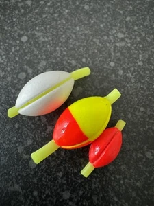 FLY FISHING SIGHT BOBBER STRIKE BOBBER BEADS MIX PACK EASY CHANGE MEDIUM SIZE - Picture 1 of 4