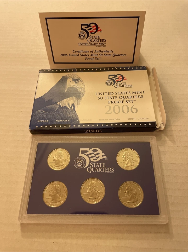 2006 50 State Quarter's Proof Set - Image 1 of 4