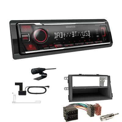 Kenwood KMM-BT408 DAB+ 1-DIN Auto Radio Bluetooth für KIA Sorento II 2009-2012 - Bild 1 von 4