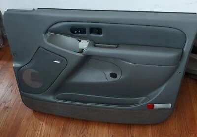 03-06 GMC YUKON SIERRA DENALI PASAJERO DERECHO puerta panel tarjeta 2TONEGREY 15120524 Foto 1 de 4