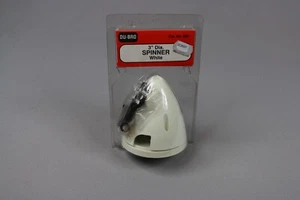ZC3557 Du-bro 296 piece avion RC cone helice blanc 3" spinner white - Photo 1 sur 3