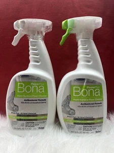 NEW SET of (2) Bona Antibacterial Floor Cleaner & Hard Surface (2) 32oz Bottles - Picture 1 of 1