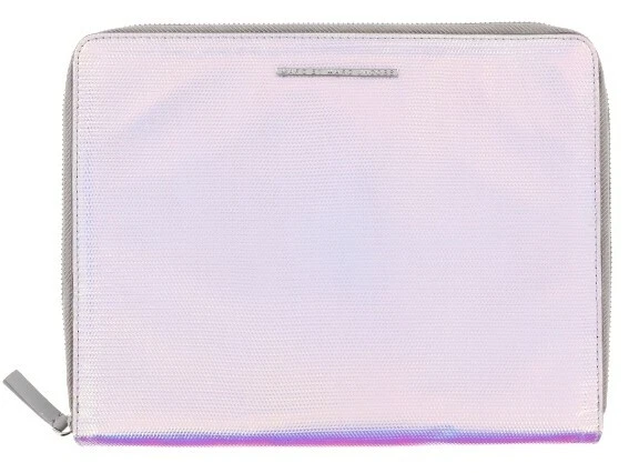 MARC BY Marc Jacobs Metallic Pink Zip all Around Tablet Case 134540 - Image 1 of 3