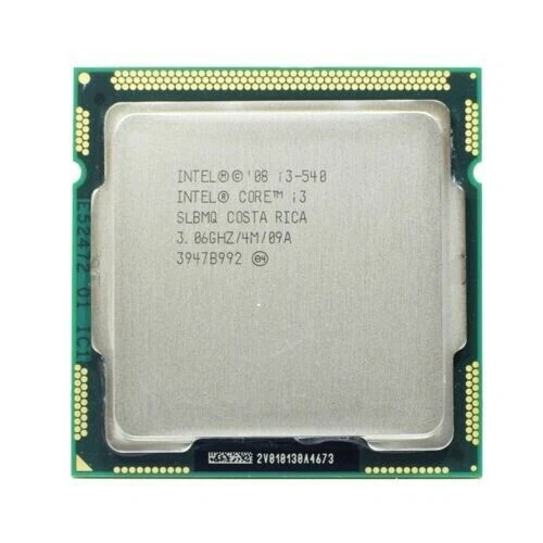 Intel Core i3-540 SLBMQ 3.067GHz Dual Core 4MB Socket LGA1156 CPU Processor - Image 1 of 1