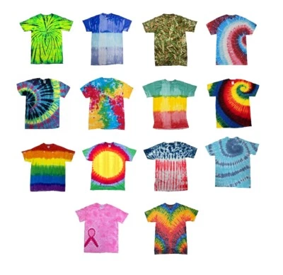 Tie Dye T-Shirts Special Designs Adult Colortone 100% Cotton 5.3 Oz - Image 1 of 4