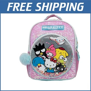 Mochila Hello Kitty & Friends 16 pulgadas - Bolso escolar Kawaii con lentejuelas abatibles para niñas - Imagen 1 de 8
