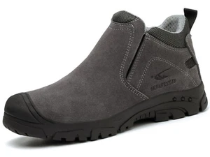 Men’s Steel Toe Safety Shoes Lightweight Work Boots Industrial Welding Sneakers - Picture 1 of 26
