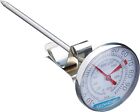 KitchenCraft Milk Frothing Thermometer Dial Stainless Steel Celsius Fahrenheit