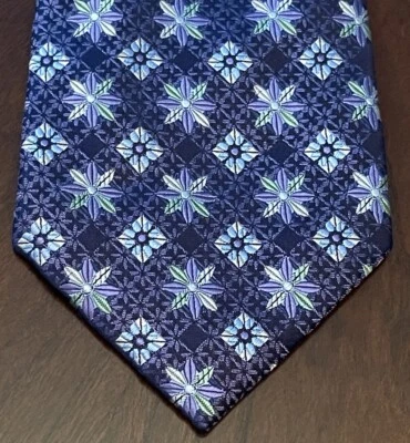 Monograma Daniel De Fasson triplo roxo feito à mão 100% seda feito na China - Imagem 1 de 4