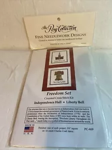 Freedom Set The Posy Collection Counted Cross Stitch Kit USA Geschichte - Bild 1 von 3