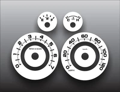 Белые лицевые датчики для Ford Edge 2007-2010 годов выпуска - Изображение 1 из 4