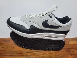 NEW MEN'S NIKE AIR MAX 1 ESS FZ5808 102 WHITE/BLACK/GREY SZ 14 - Picture 1 of 5