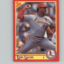 1990 Score Jose DeLeon St. Louis Cardinals #309