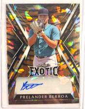 2023 Leaf Exotic Prelander Berroa Tiger Crystal Autograph - 1/5