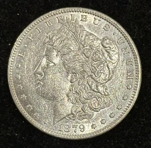 1879-P MORGAN SILBER DOLLAR. #458 - Bild 1 von 2
