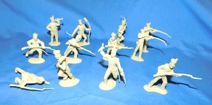 CTS VINTAGE ALAMO MEXICANS IN CREAM 12 FIG MATCHED SET MINT OPENED FOR PIC - Picture 1 of 1