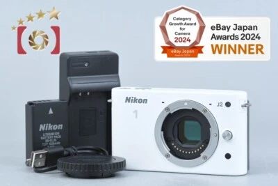 "Shutter count 3,255" Nikon 1 J2 White 10.1 MP Digital Camera Body [Very Good] - Image 1 of 4