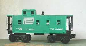 Lionel Western Caboose ~ Penn Central ~ Disc Coupler Rd# PC 9062 - O 27 - Picture 1 of 8