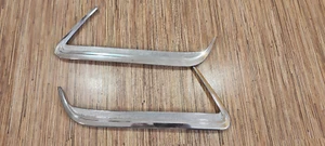 1116900389 1116900489  Mercedes W111 110 112 Chrome Rear  Window Trim Covers - Picture 1 of 9