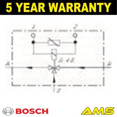 Fits F-Pace XF XE Range Rover Velar Sport Coolant Control Valve Bosch - Image 1 of 4