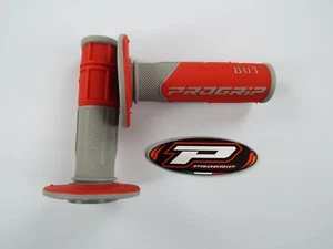 Pro grip 801 Rosso Manopole Motocross Enduro CRF450 CRF250 CR250 CR125 CR85 - Foto 1 di 6