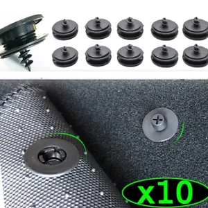 10X Fußmatten Halter Befestigung Gummimatten Clip Universal Für VW AUDI SKODA - Bild 1 von 9