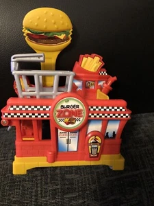 Matchbox Hero City Burger Zone Playset Mattel 2004 - Picture 1 of 5