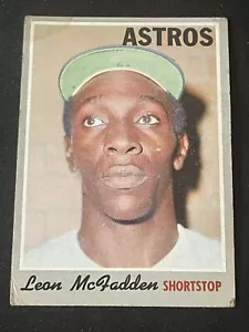 1970 Topps #672 Leon McFadden - Picture 1 of 2