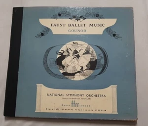 Faust Ballet Music UK import 2 12" 78 set Gounod Anatole Fistoulari Decca EDA 11 - Picture 1 of 5