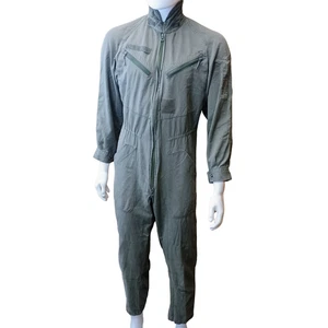 Used Serviceable Olive Drab 1980 French Military Flight Suit *mocinc.1982* - Picture 1 of 14