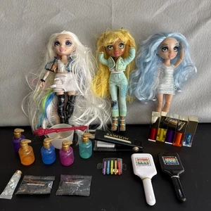 Lote de 3 accesorios para el cabello Rainbow High Doll Amaya Madison Gabriella - Imagen 1 de 21
