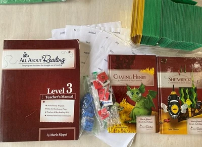 All About Reading Level 3 Teacher's Manual, Cards, and  FULL-COLOR Readers - Image 1 of 4