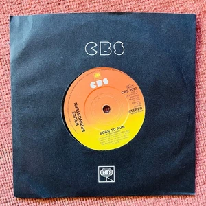Bruce Springsteen Born To Run 7" Vinyl Single 1975 CBS Records S CBS 3661 - Picture 1 of 3