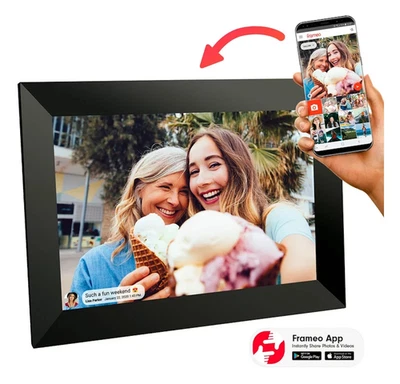 Sylvania SDPF1095 10.1" WiFi Picture Frame IPS Touchscreen  app Android & iOS - Image 1 of 4