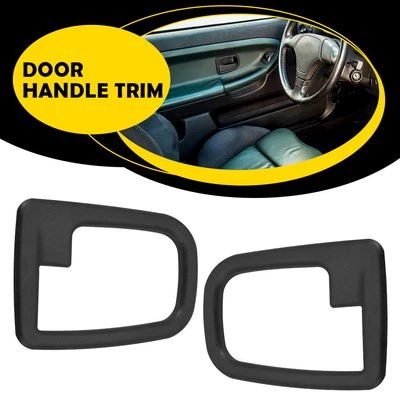 Interior 2PCS Inside Handle Door Trim Left Set Right For BMW E36 3-Series 92-99 - Imagem 1 de 4