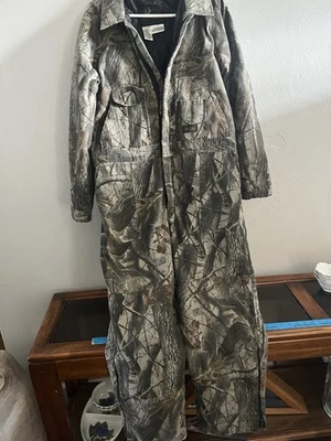Vintage Liberty Real tree Camo Hunting Coveralls Youth 20 Lightweight Outdoors - Image 1 of 4