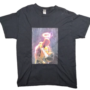 Camiseta Tributo Kobe Bryant Adulto Grande Negra Kobe Con Hija Halo 100% Algodón - Imagen 1 de 11