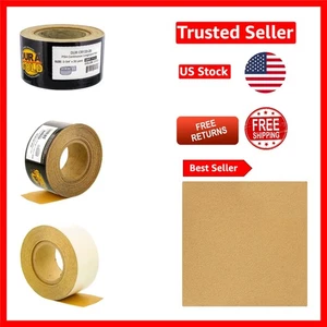 Papel de lija autoadhesivo 120 granos dorado - 20 yardas de eficiencia para profesionales - Imagen 1 de 7