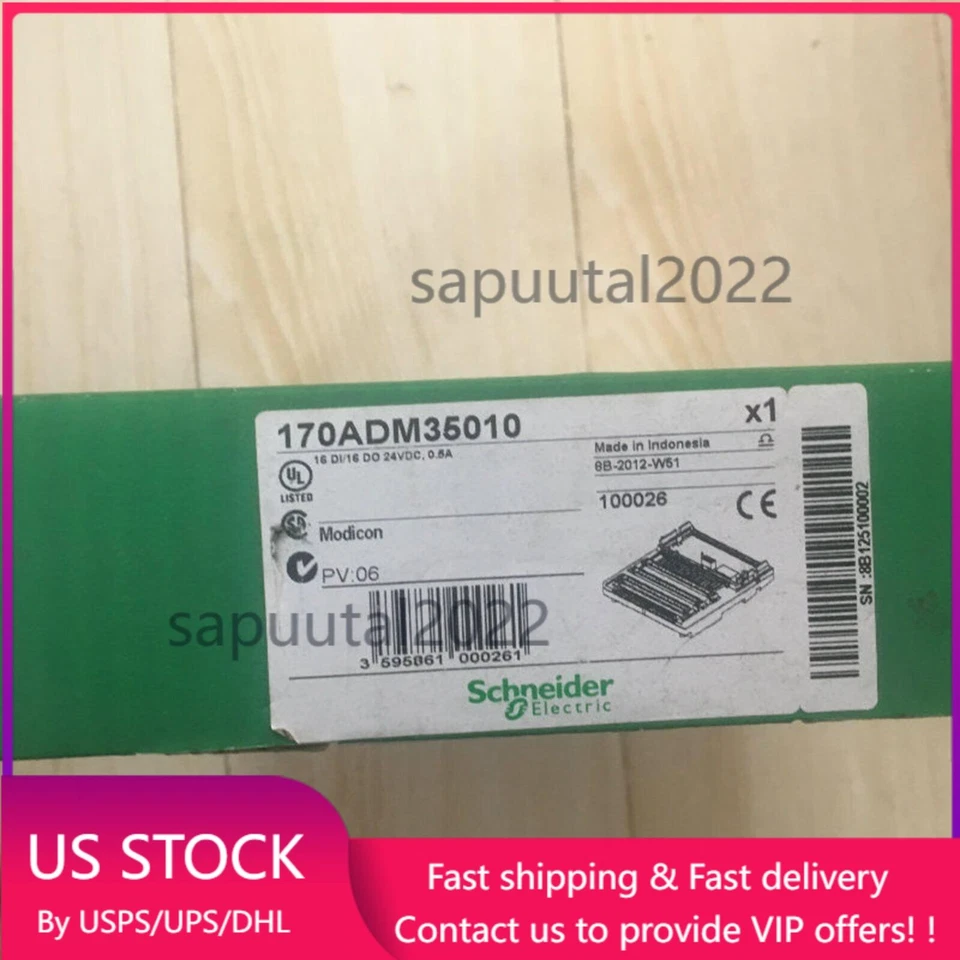 1 PCS Schneider 170ADM35010 Modicon Momentum I/O Base 170-ADM-350-10 New In Box - Image 1 of 1