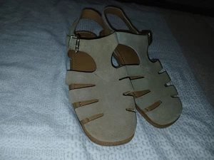 M&S Suede Fisherman Sandals 7 UK Used Once RRP £50 - Picture 1 of 8