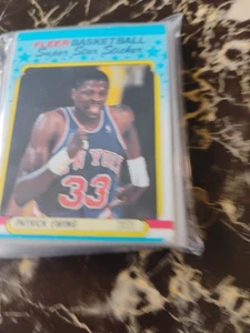 1988-89 Fleer NBA Cards Lot 27 Cards Inc 3 Stickers - Picture 1 of 2