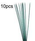 10pcs 15,7 İN Green Bamboo Plant Support Stakes Garden Flower Canes - NEW