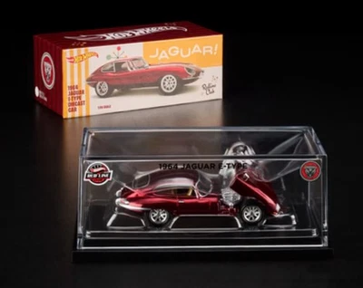 Jaguar E-Type 1964 rojo exclusivo Hot Wheels Collectors RLC 2025 (JCP68) Foto 1 de 4